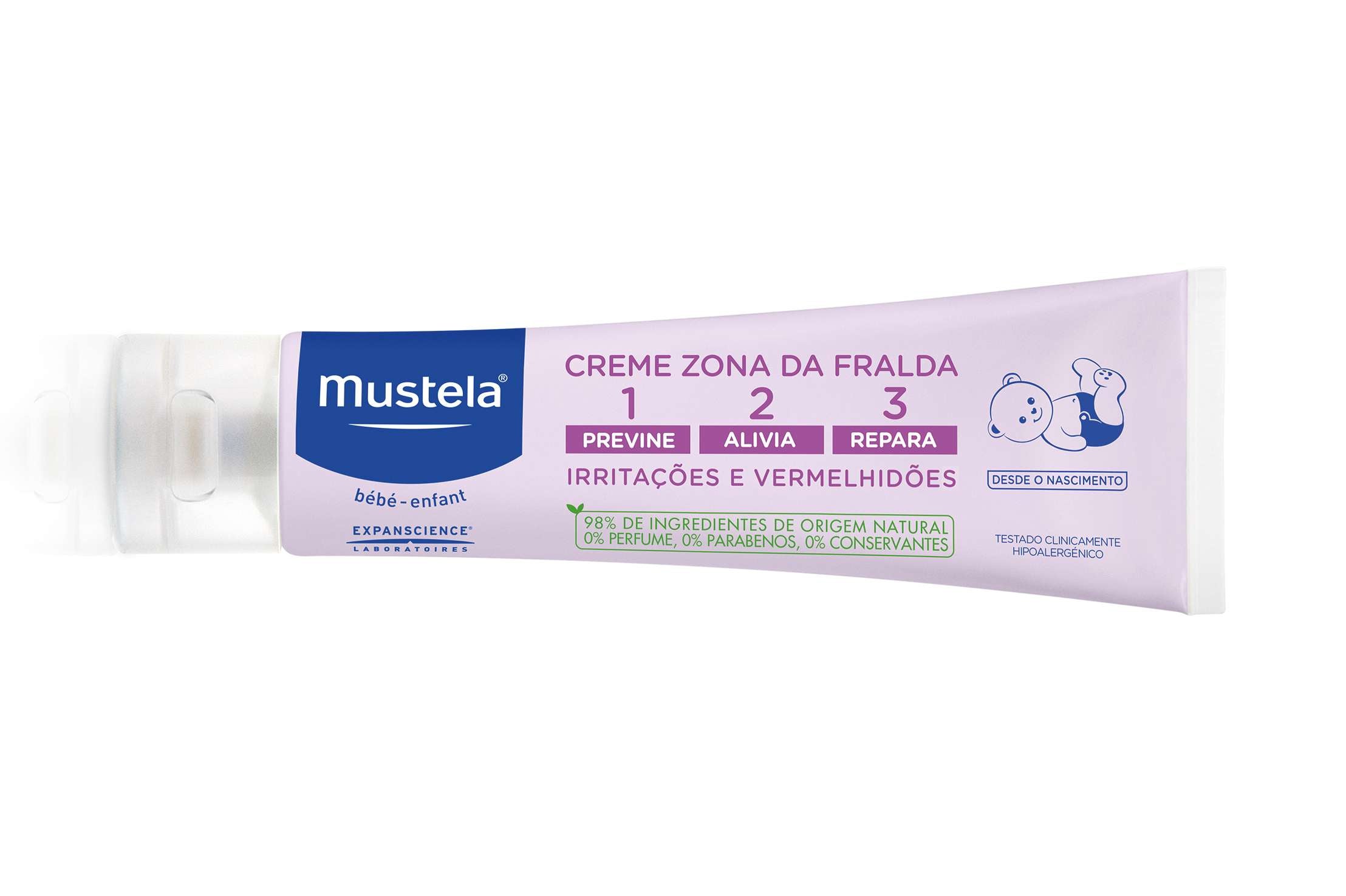 Mustela Bebé Creme Muda da Fralda 123 50ml