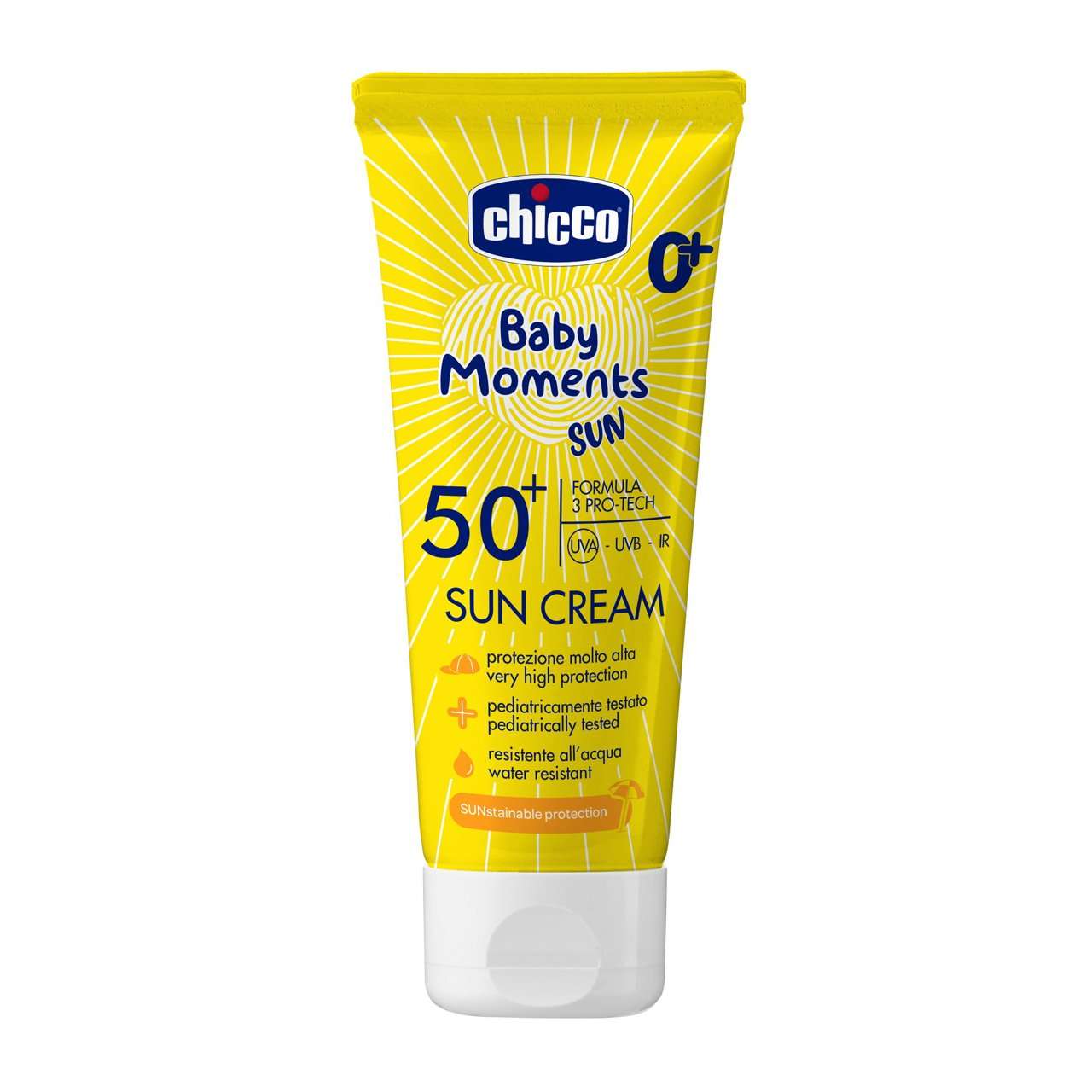 Chicco Baby Moments Solar Fps50+ Creme 75ml