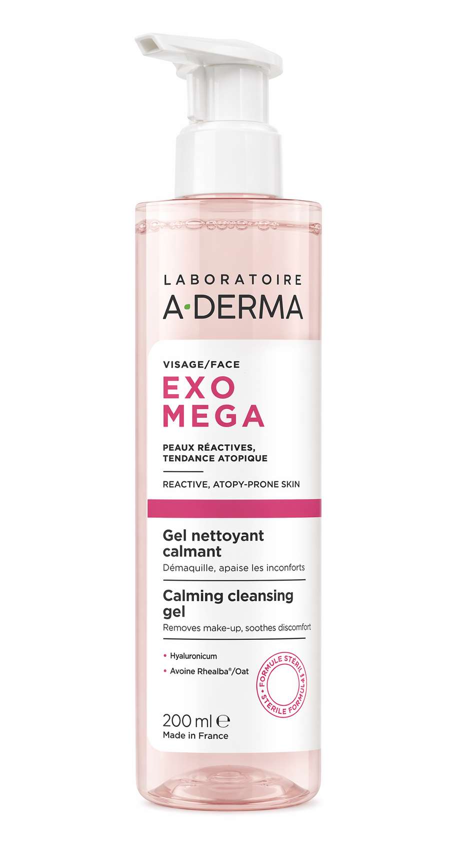 A-Derma Exomega Gel Limpiador Calmante 200ml