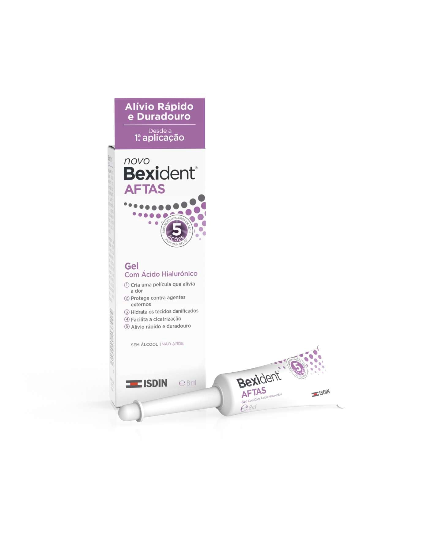 ISDIN Bexident AFTAS 8ML- Gel com ácido hialurónico para aftas