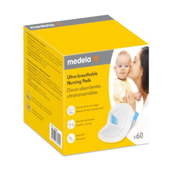 Medela Discos Absorventes Ultra Respiráveis X60