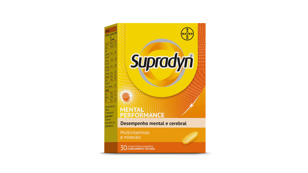 Supradyn Mental Performance 30 Comprimidos