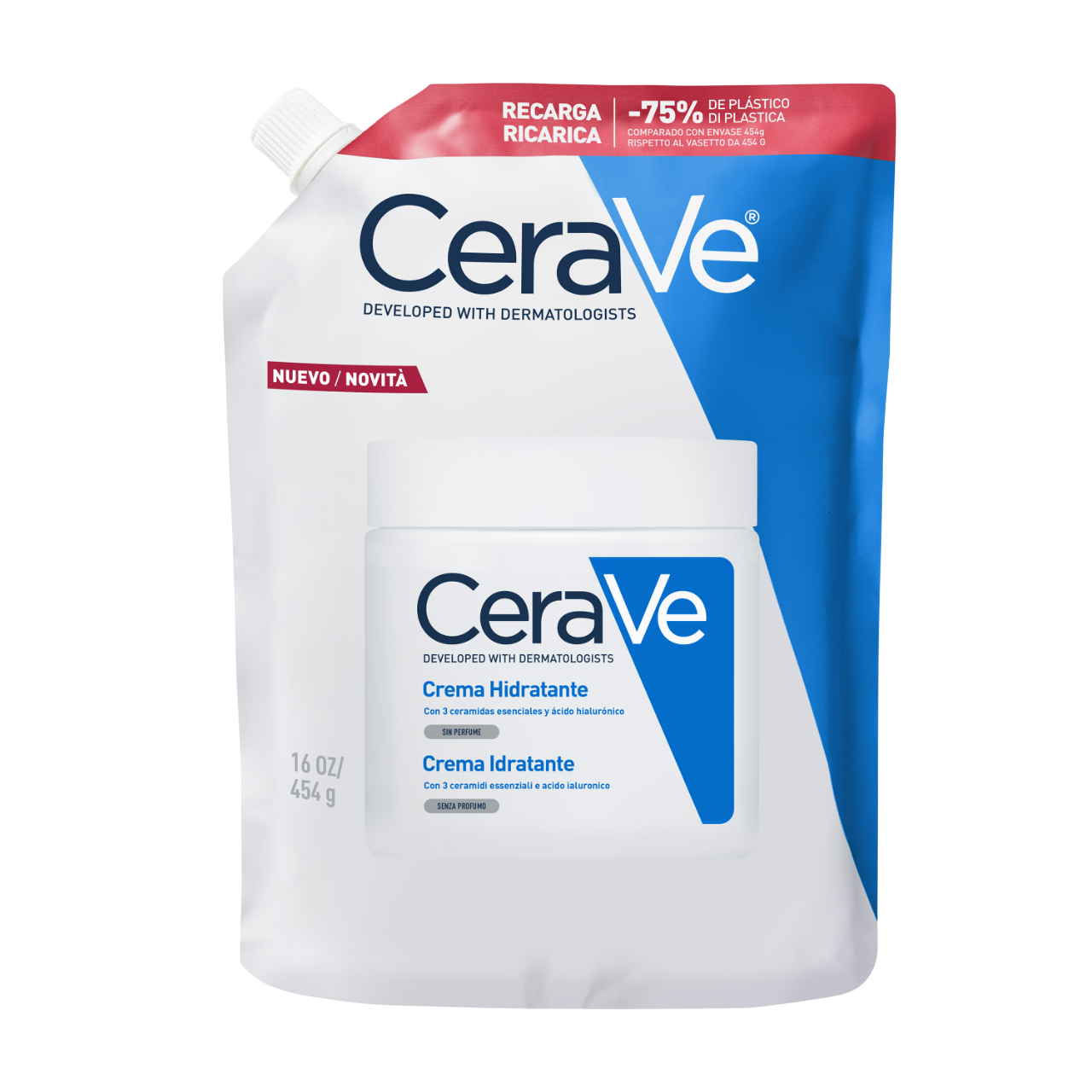 Cerave Creme Hidratante Refill 454g