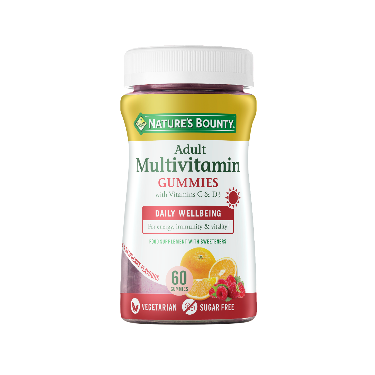 Nature's Bounty Multivitaminico Adulto (X60 Gomas)