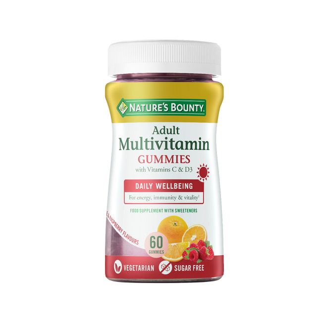 Nature's Bounty Multivitaminico Adulto (X60 Gomas)