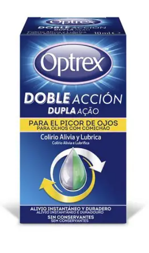 Optrex Colírio Dupla Ação Olhos Comichão - 10ml