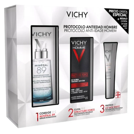 Vichy Coffret Homme Protocolo Anti-Idade Homem