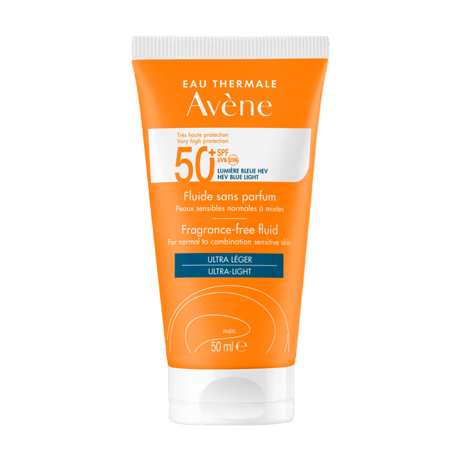 Avène Solar Fluído s/Perfume SPF50+ 50ml