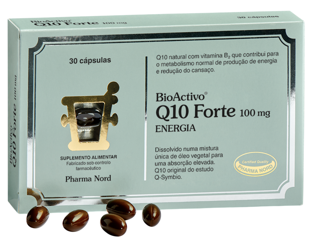 Bioactivo Q10 Forte 100mg Capsulas x30