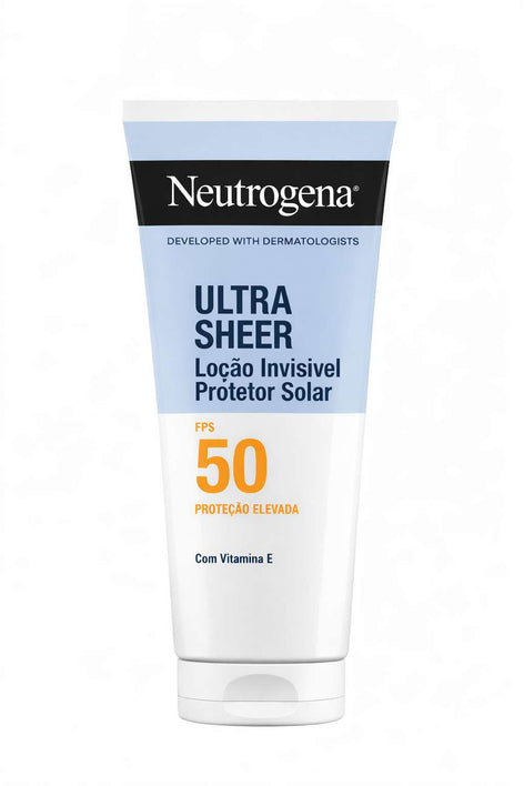 Neutrogena Ultra Sheer Protetor Solar Loção Invisível SPF50 200ml