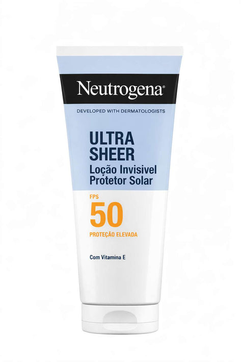 Neutrogena Ultra Sheer Protetor Solar Loção Invisível SPF50 200ml