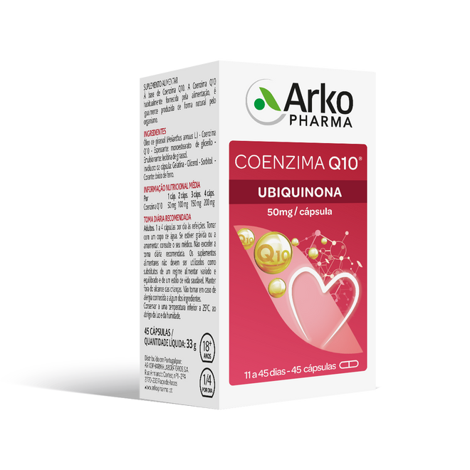 Arkopharma Coenzima Q10 45 cápsulas