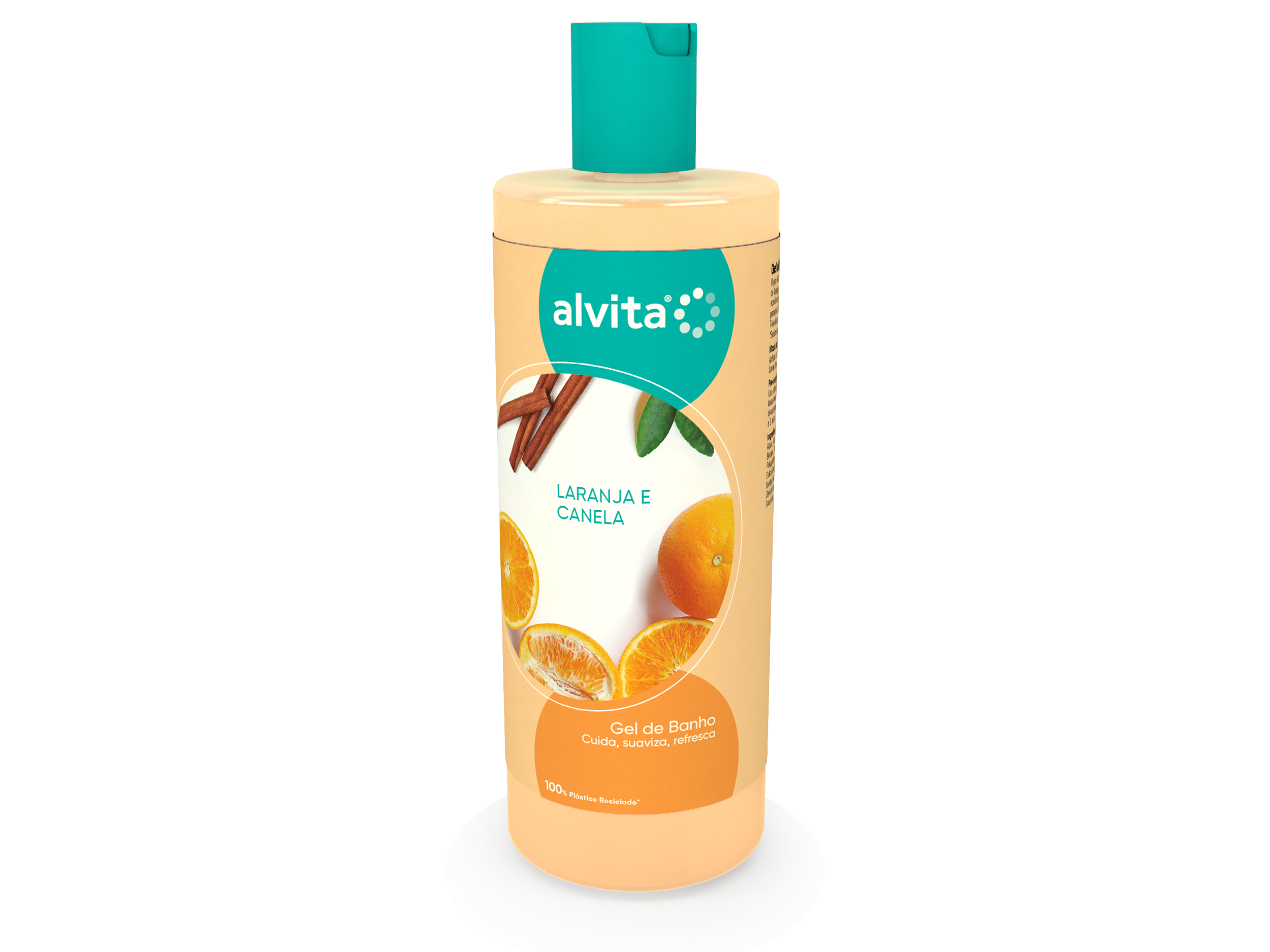 Alvita Gel de Banho Laranja e Canela 750ml