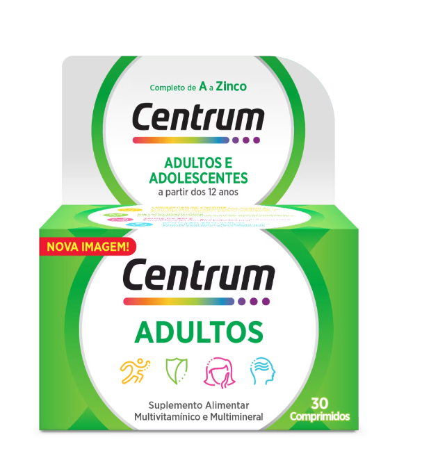Centrum Multivitamínico Comprimidos x30