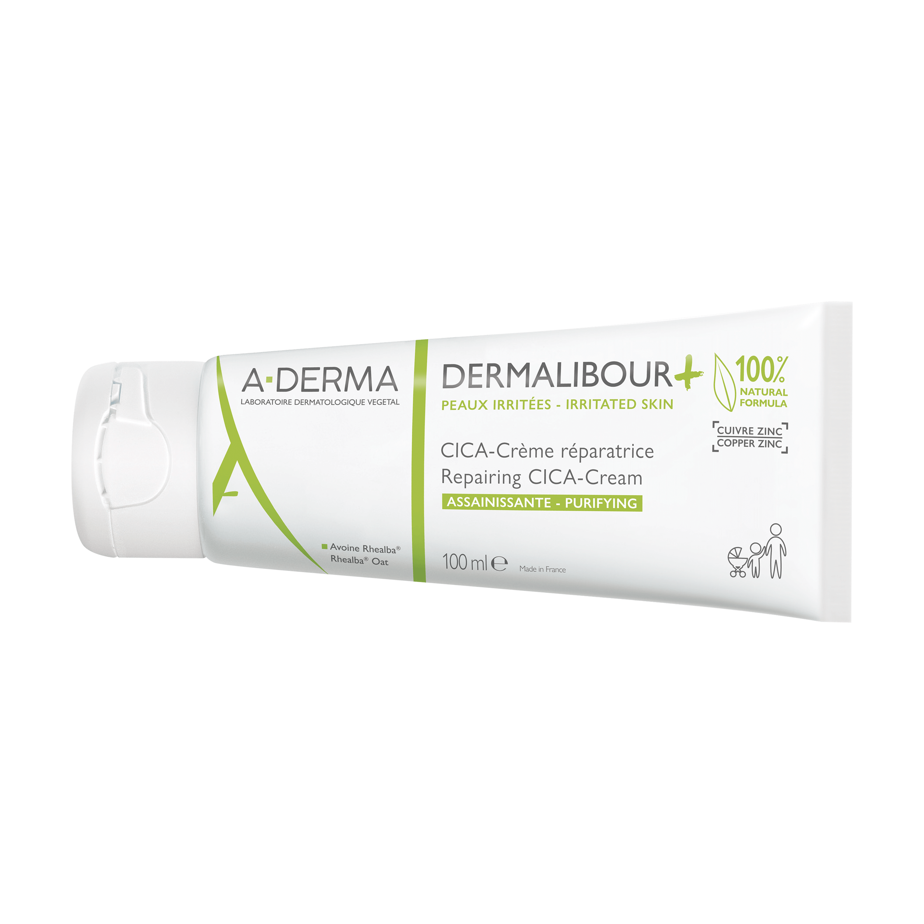 A-DERMA DERMALIB+ CR CICA REPAR 100ML