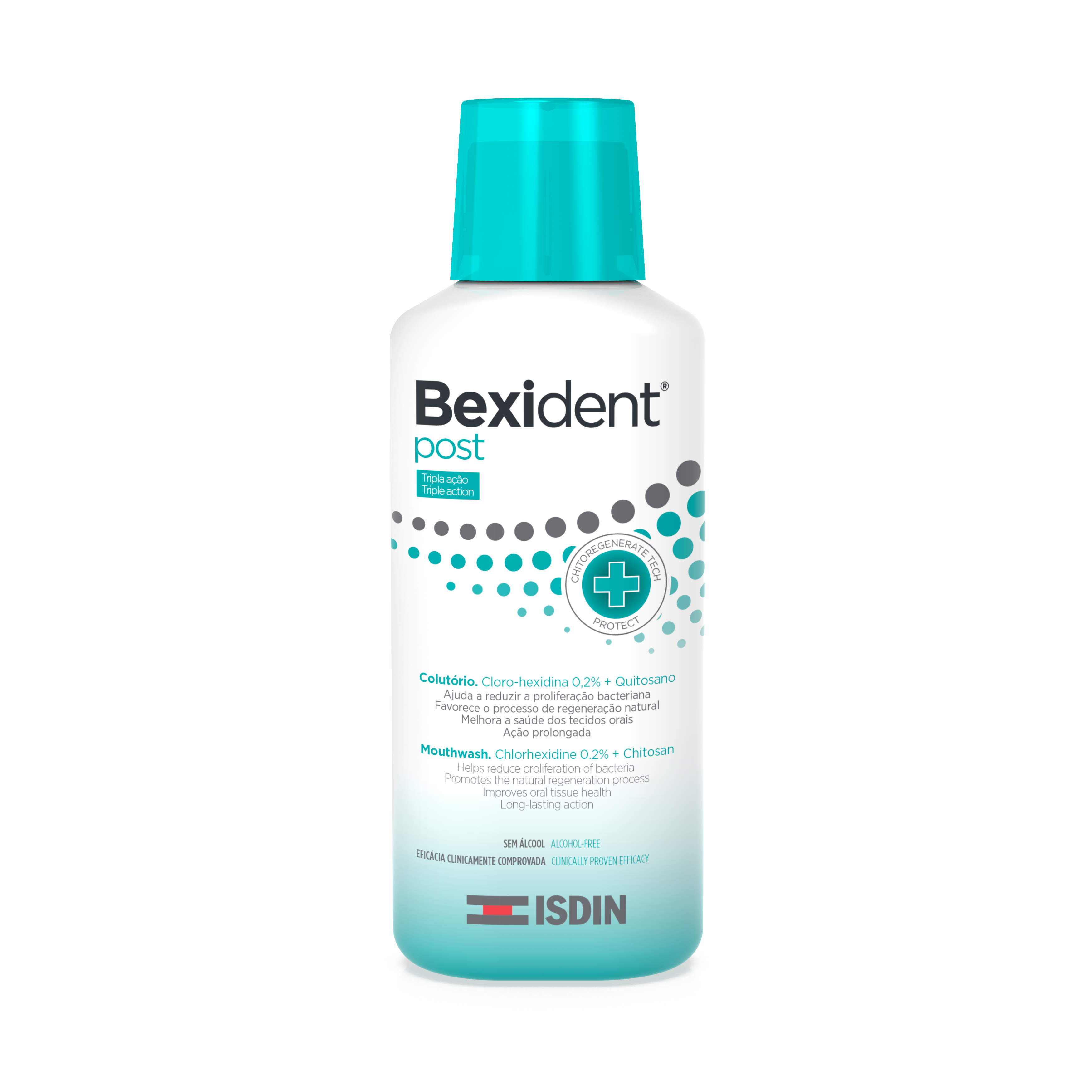 ISDIN Bexident Post Colutório 250ML- Colutório com Cloro-hexidina e quiosano