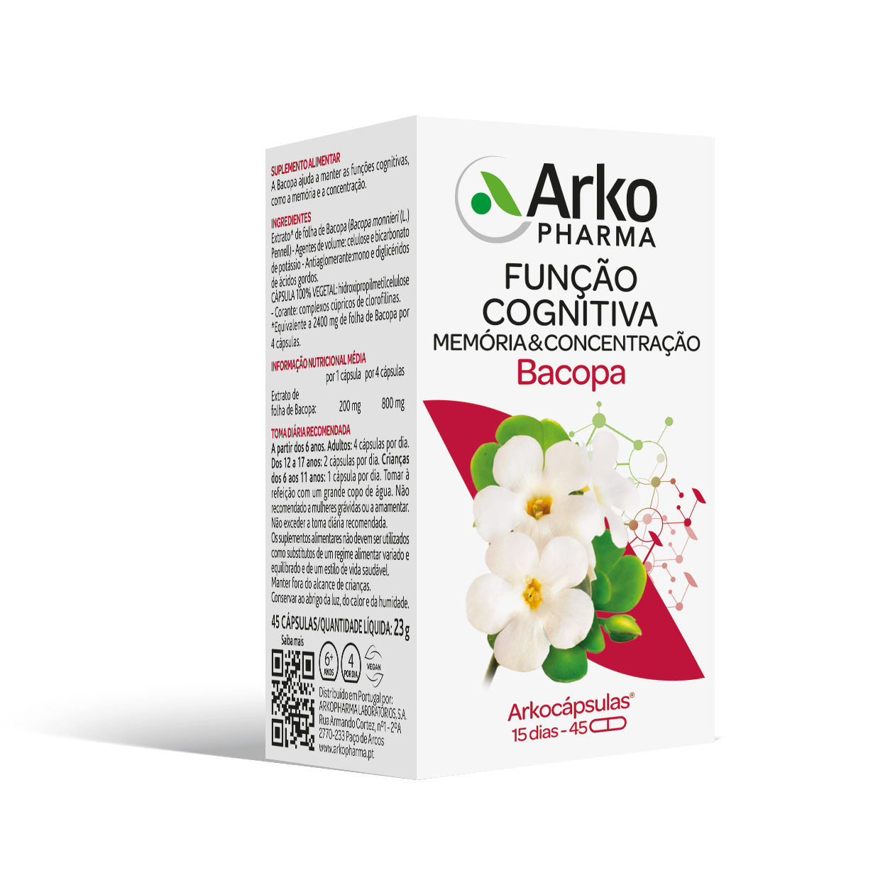 Arkocápsulas Bacopa (X45 Cápsulas)