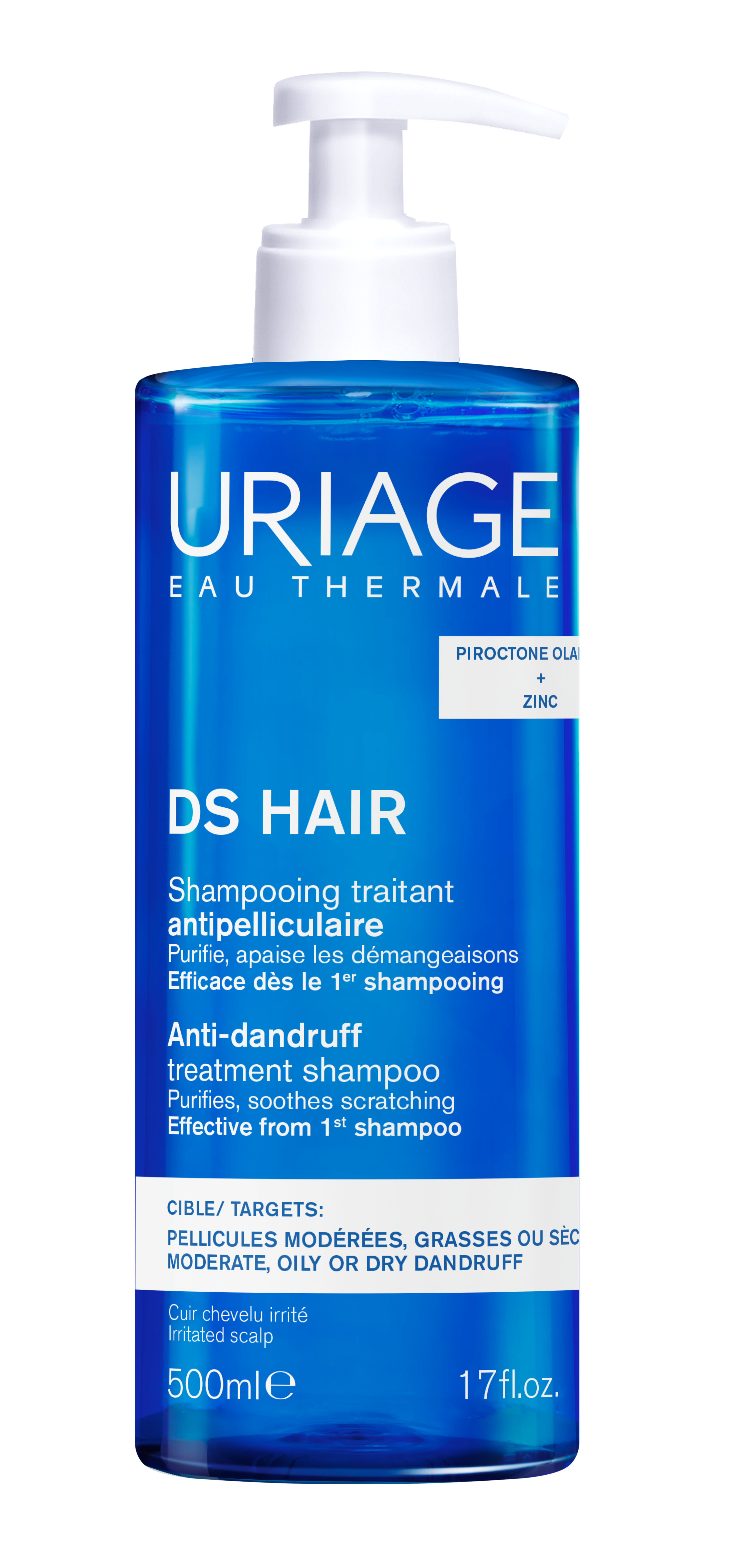Uriage DS Hair Champô Caspa 500ml
