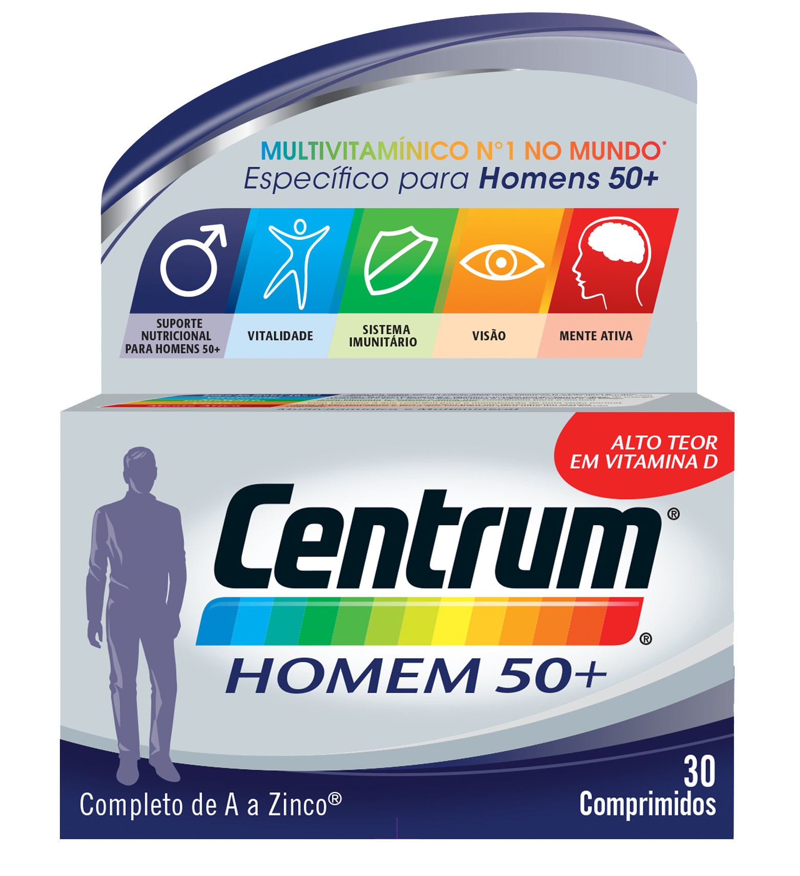 Centrum Homem 50+ Comprimidos x30