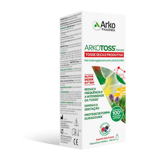 Arkotoss Tosse Xarope Frutos Vermelhos 140ml