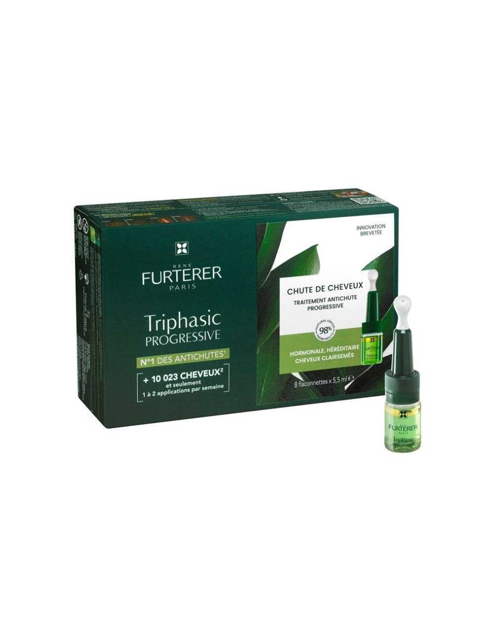 Rene Furterer AntiQueda Triphasic Progressive Ampolas (x8 unidades)