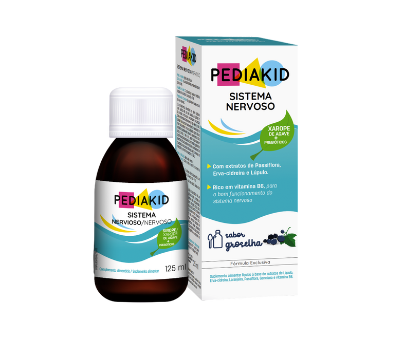 Pediakid Xarope Sistema Nervoso Groselha 125ml