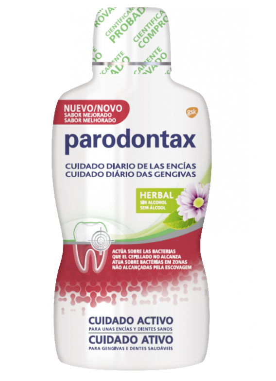 Parodontax Elixir Diário Herbal 500ml