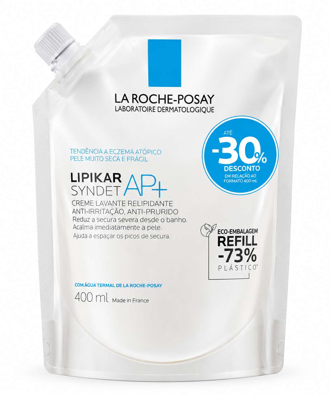 La Roche-Posay Lipikar Syndet AP+ Recarga – 400ml