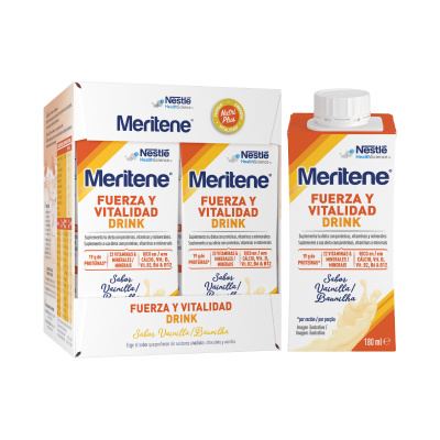 Meritene Força E Vitalidade Baunilha X4 180ml