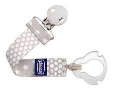 Chicco Clip Porta Chupeta Cor Neutra