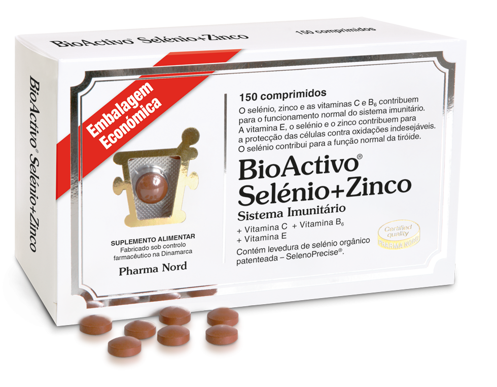 Bioactivo Selénio + Zinco Comprimidos x150