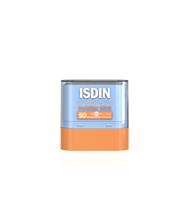 ISDIN Fotoprotector Invisible Stick SPF50 10G - Protetor solar stick invisivel facial e para zonas sensiveis