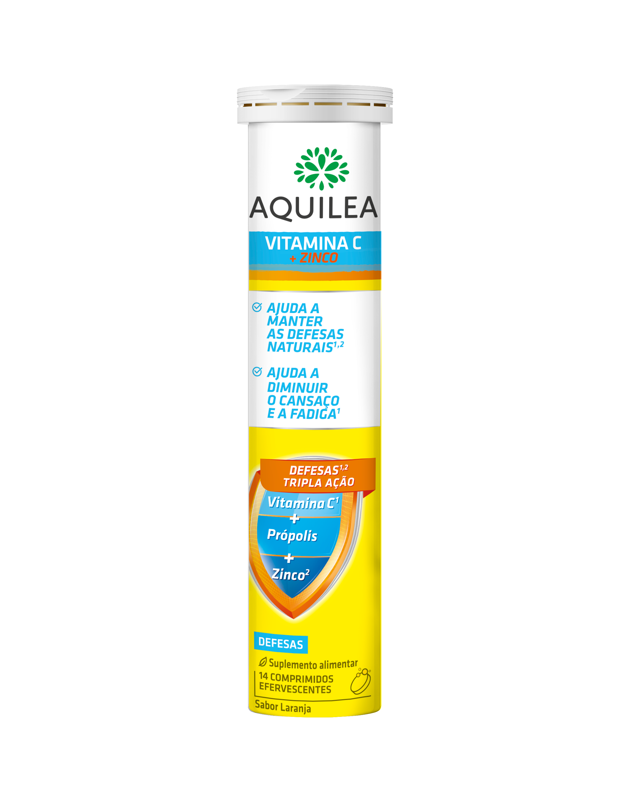 Aquilea Vitamina C + Zinco 14 Comprimidos Efervescentes