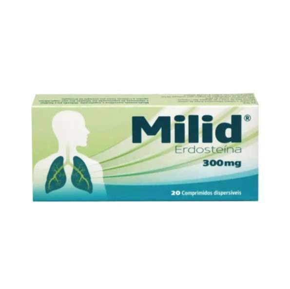 Milid, 300 mg (x20 comprimidos dispersiveis)