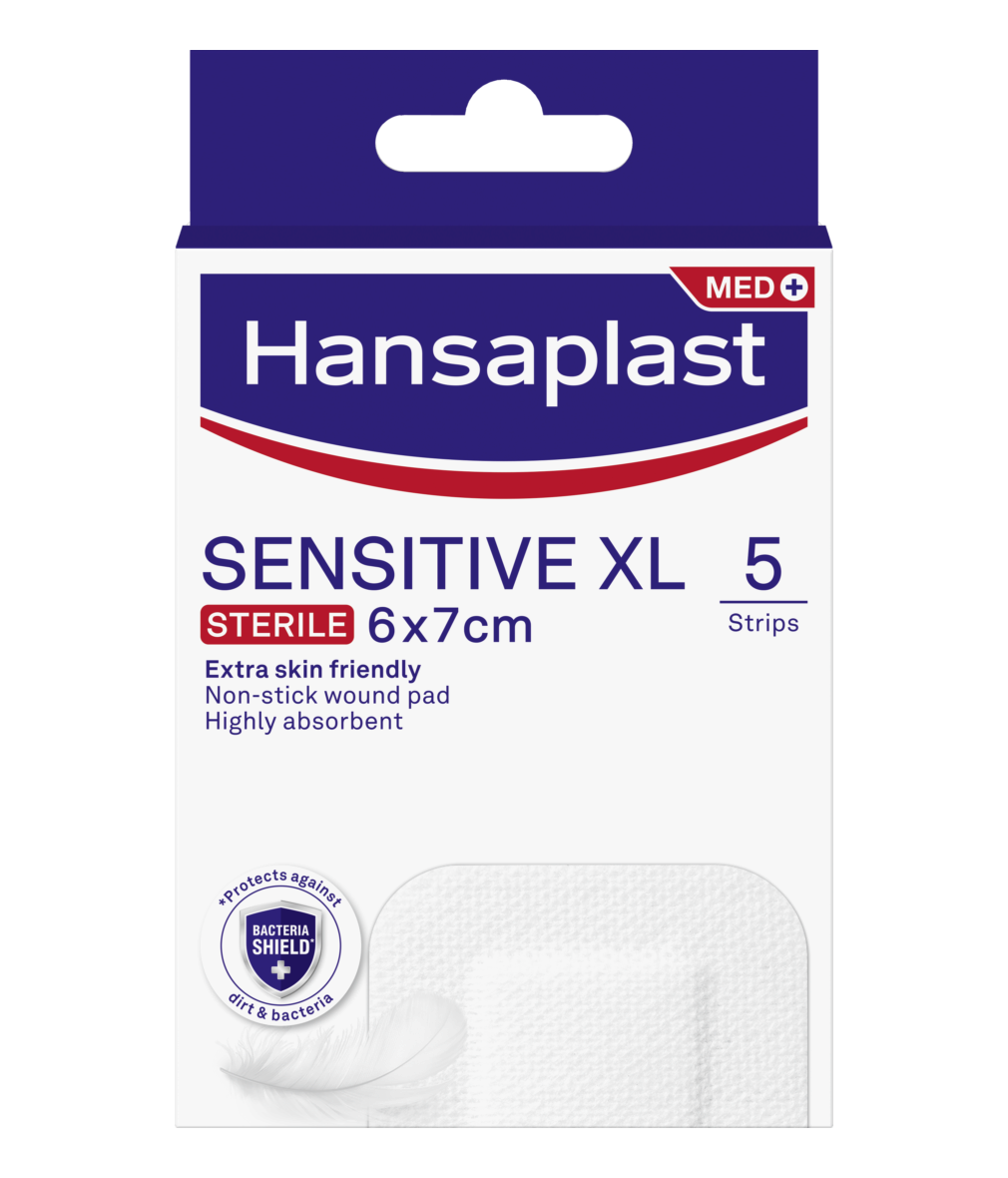 Hansaplast Penso Sensitive XL 6x7cm 5 unidades