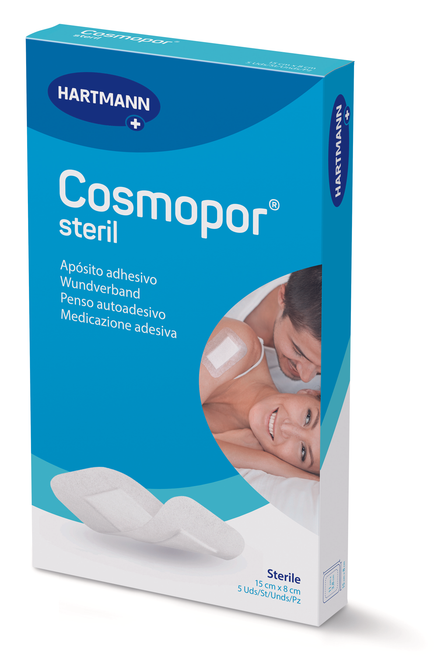 Cosmopor Steril Penso - 15cmx8cm (x5 unidades)