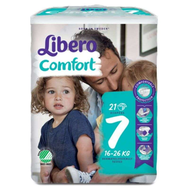 Libero Comfort 7 Fraldas 16-26Kg 21 Unidades