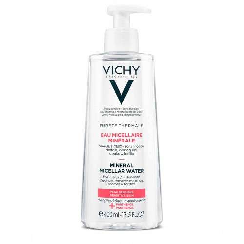 Vichy Pureté Thermale Água Micelar Pele Sensível - 400ml