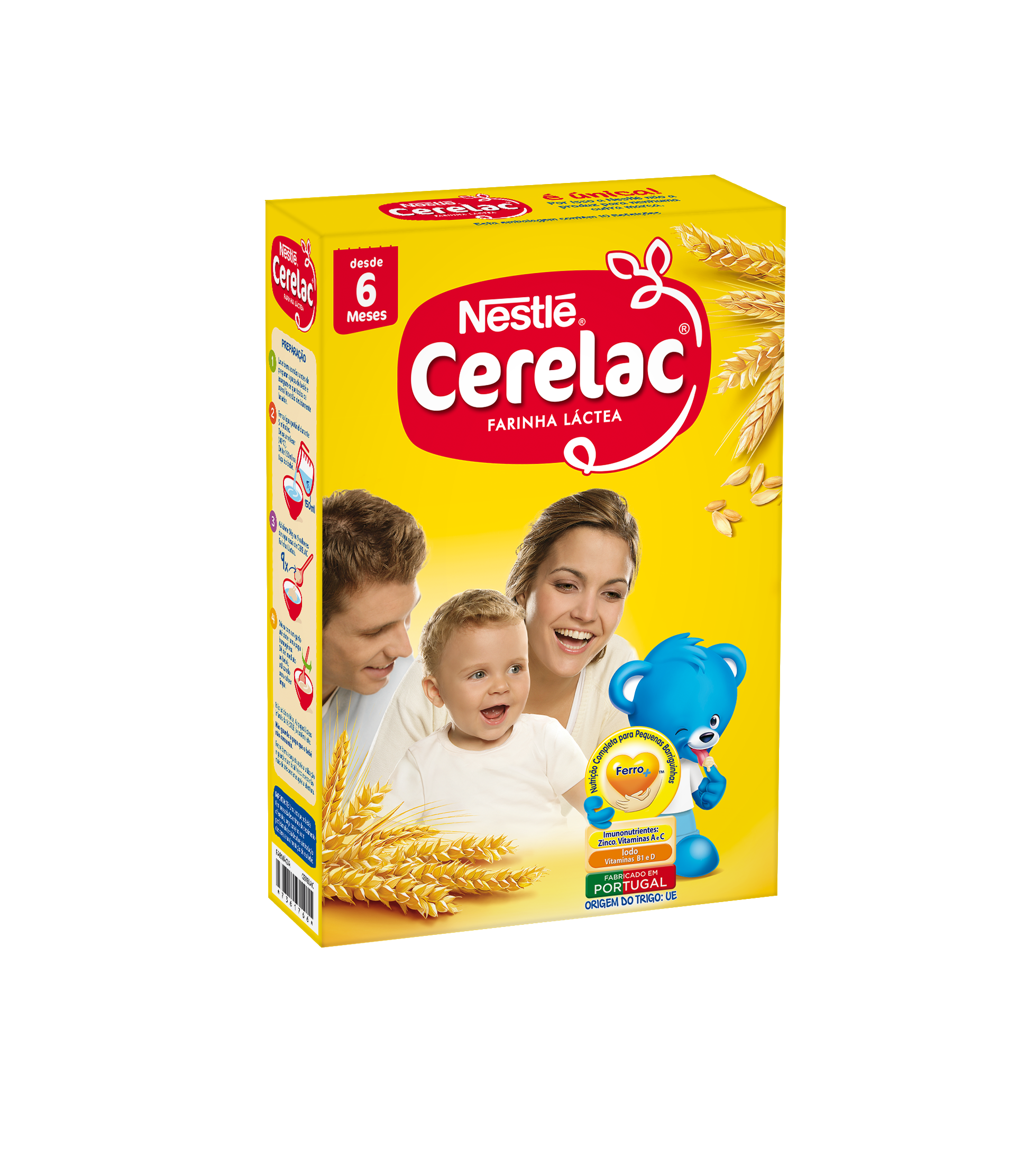 Nestlé Cerelac Farinha Láctea 6M+ 500g