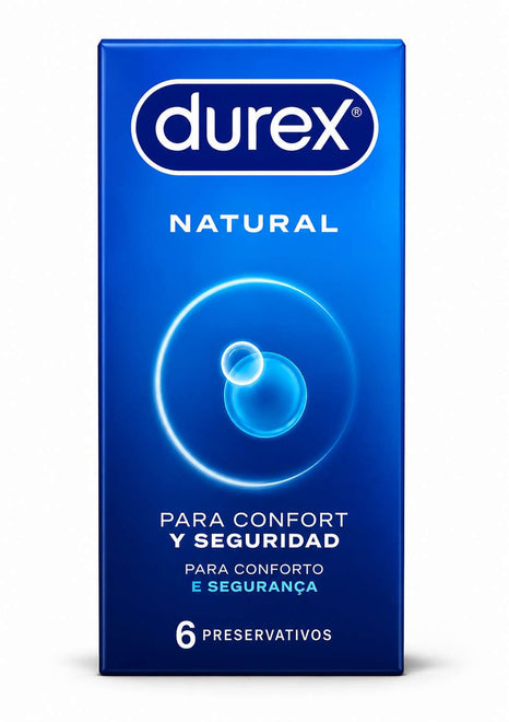 Durex Natural Preservativos x6