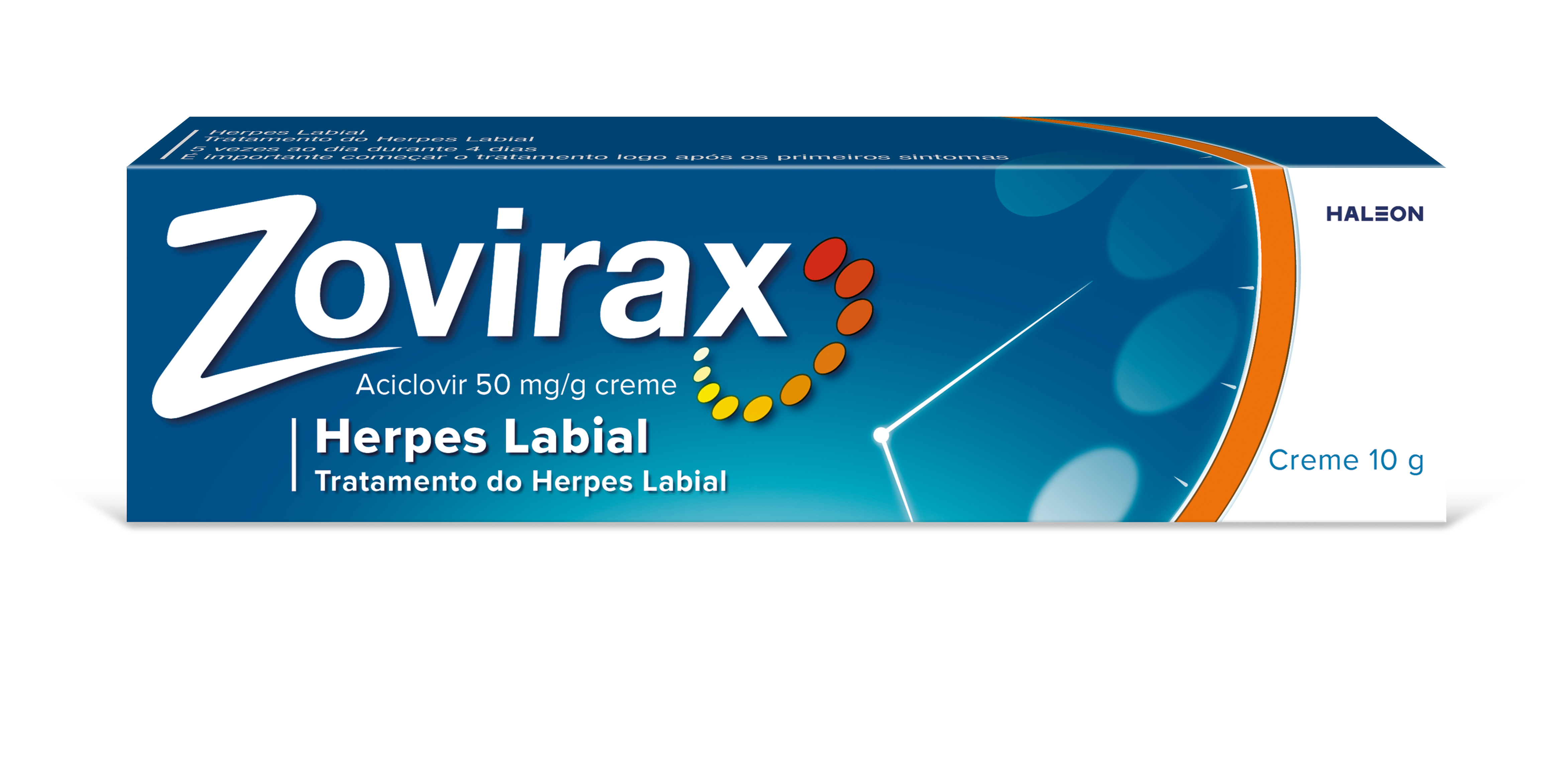 Zovirax, 50 mg/g-10 g x 1 creme bisnaga