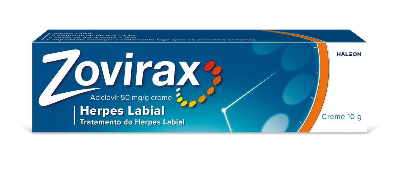 Zovirax, 50 mg/g-10 g x 1 creme bisnaga