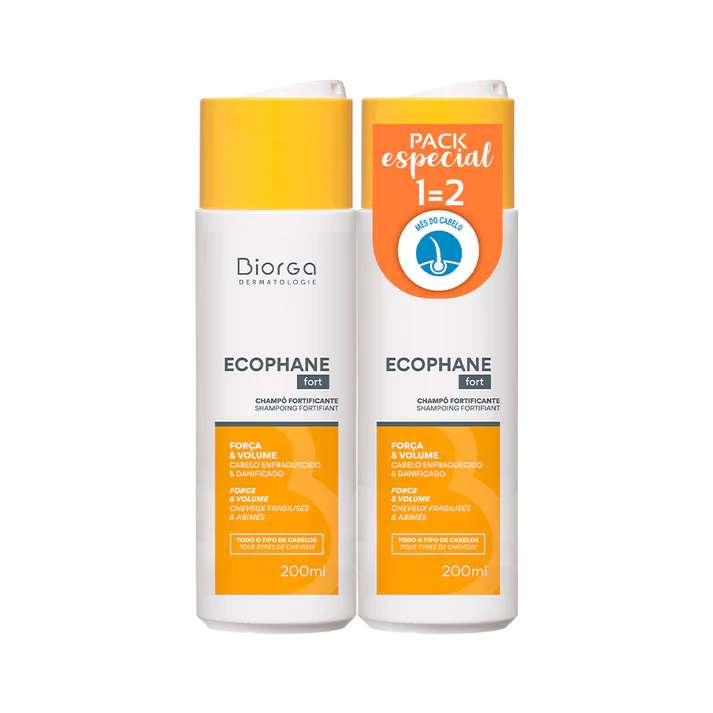 Ecophane Biorga Champô Fortificante Duo 2x200ml 