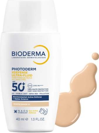 Bioderma Photoderm X Defense Ultra Fluido SPF50+ Muito Claros- 40ml