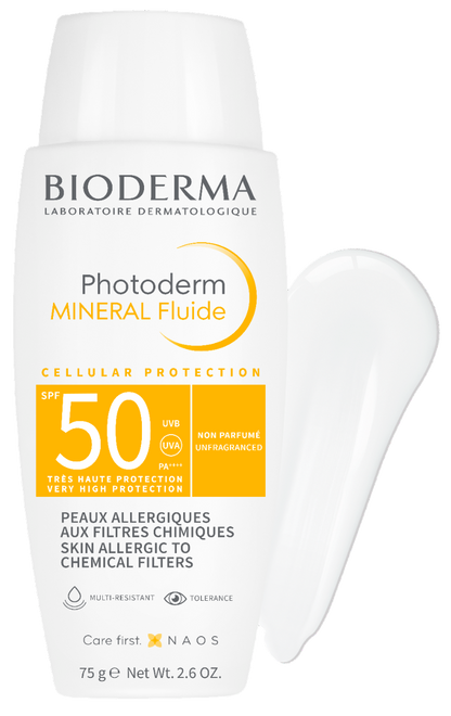 Bioderma Photoderm Mineral Pele Sensível SPF50+ Fluido 75g