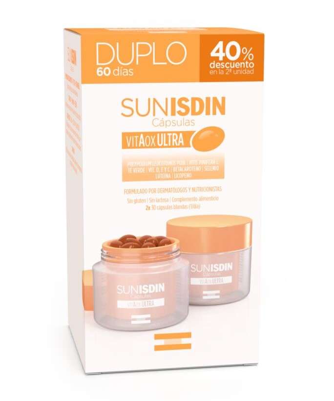 ISDIN SunISDIN DUPLO 60 Cápsulas orais- Suplemento alimentar com vitamina D