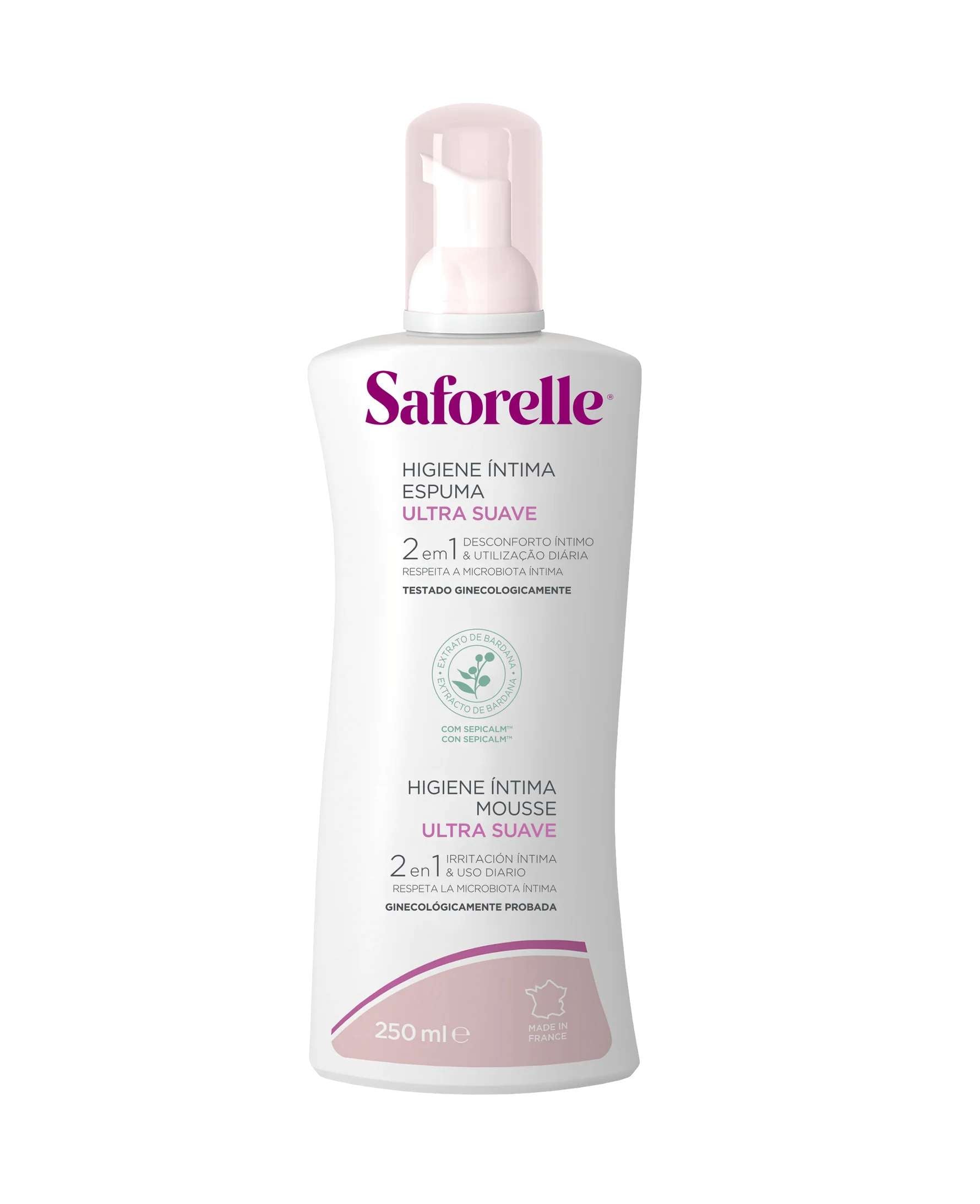 Saforelle Espuma de Limpeza Ultra-Suave 250ml
