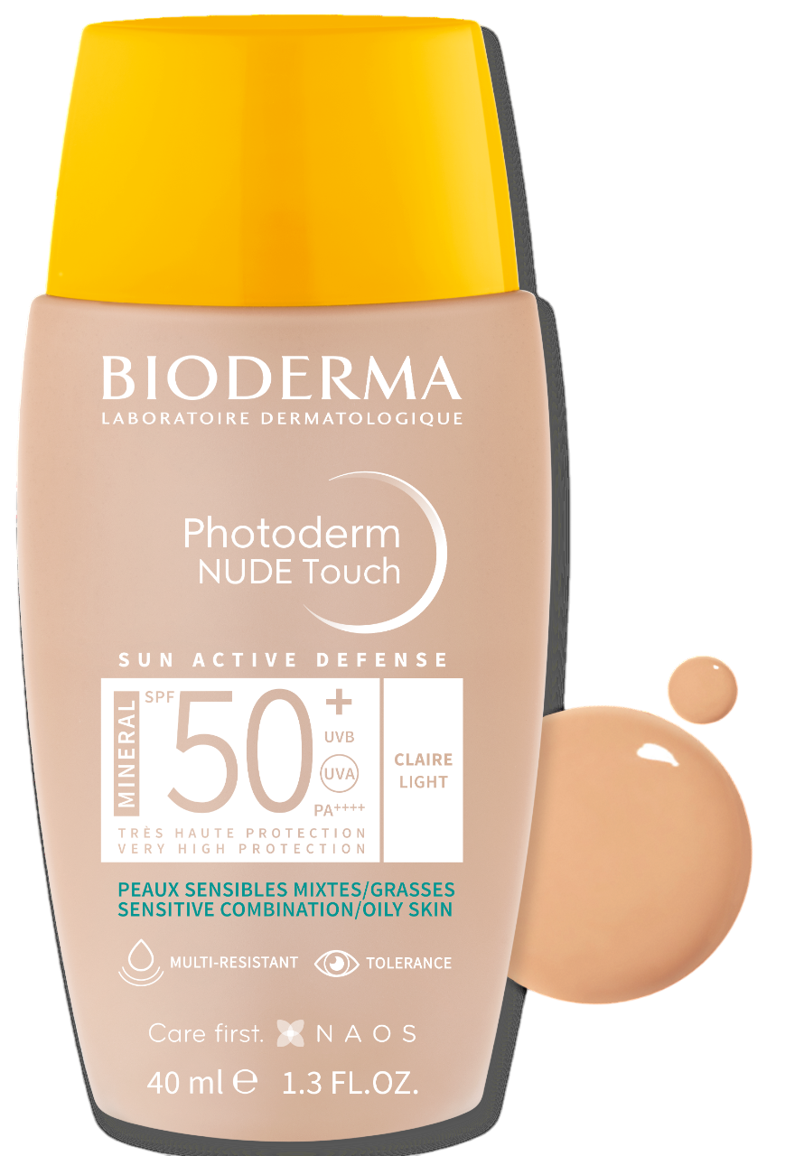 Bioderma Photoderm Nude Touch Mineral SPF50+ Claro  40ml