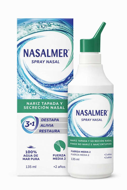 Nasalmer Spray Nasal de Fuerza Media 135 ml