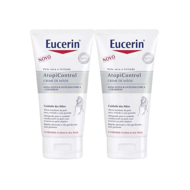 Eucerin AtopiControl Creme de Mãos 75ml X2 -60%2U